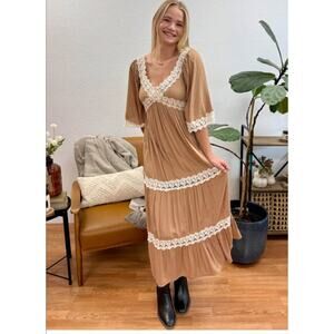 Sz L - &Merci Boutique Maxi Dress